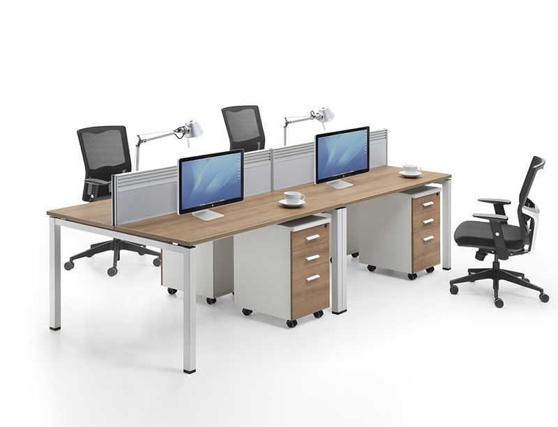 LQ-CD0415 (2T) 4 Person Workstation Metal Frame