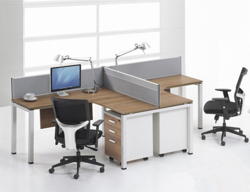 LQ-CD0528 metal Frame Workstation for 2 Person