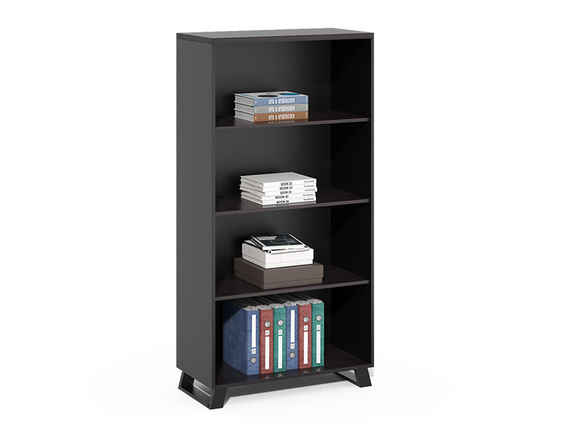 CF-HLF8016D metal leg open bookcase