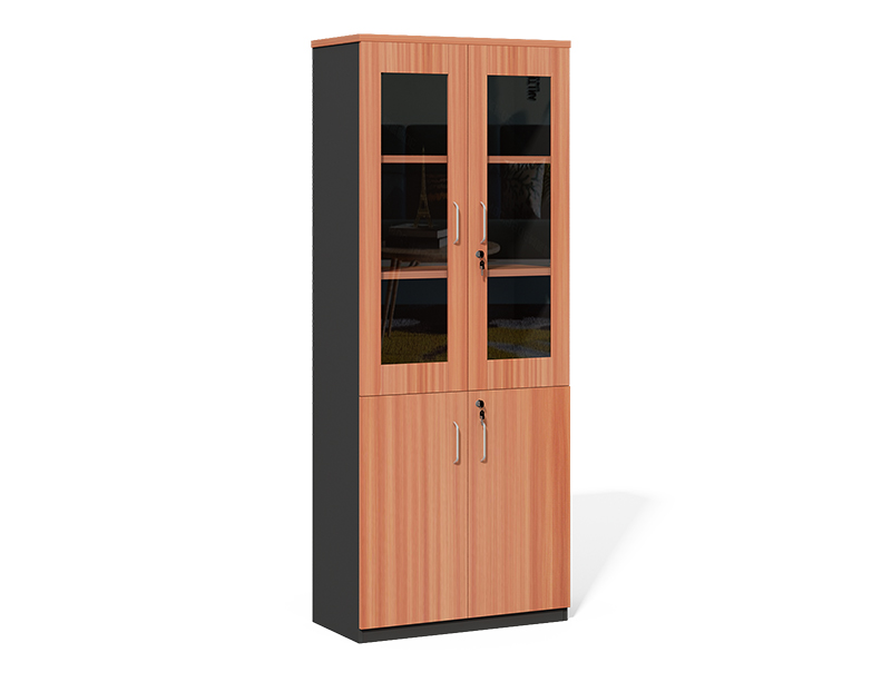 CF-2000X File Cabient Wooden Frame with Glass Door