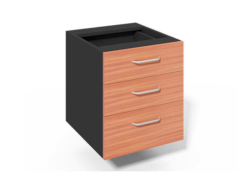 CF-360B 2 Drawers Fixed Pedestal for Office Desk