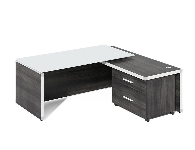 Angled Right/Left Return desk