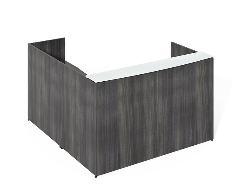 curved reception desk 