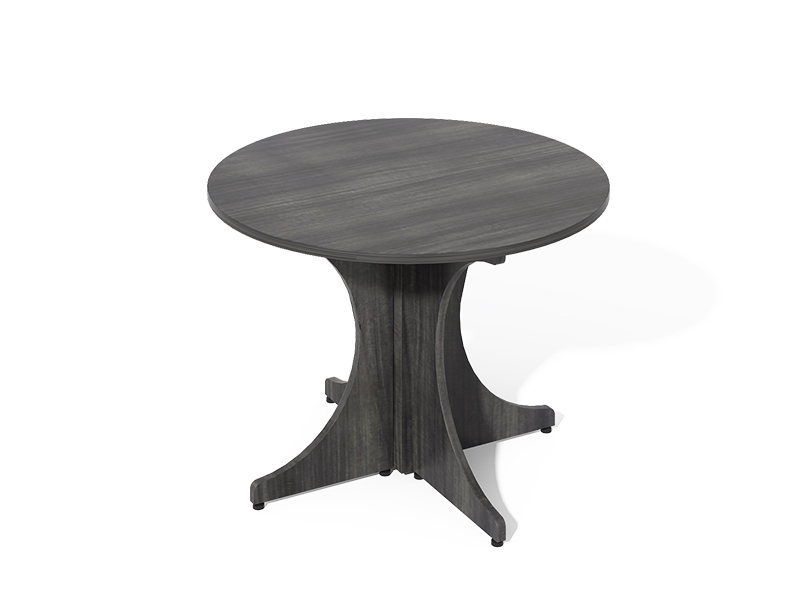 meeting room Round Conference Table Rounded X-Base