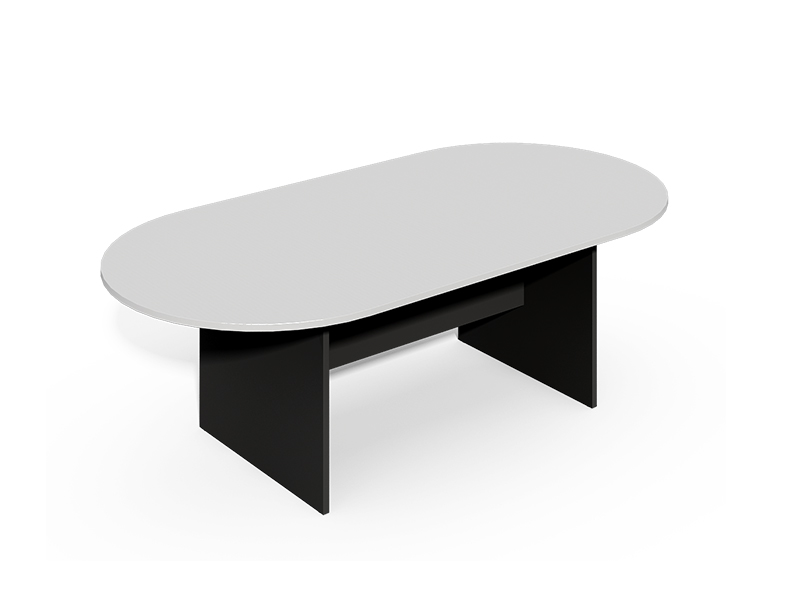 oval-shape meeting desk 